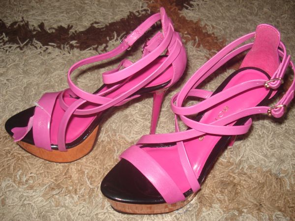 Sandalia Pink c/ Laranja (ref 6350)