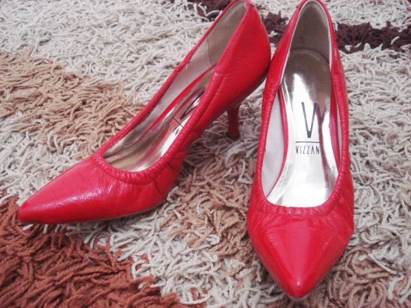 Scarpin Vermelho Salto Pequeno (ref 1113.101)